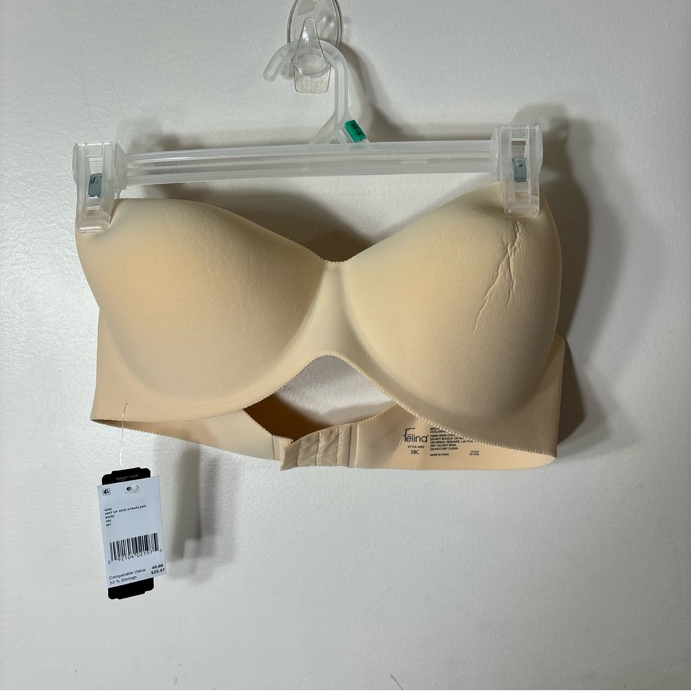 Felina strapless bra size 38C